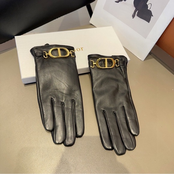 Dior leather gloves - Picture 5 of 6